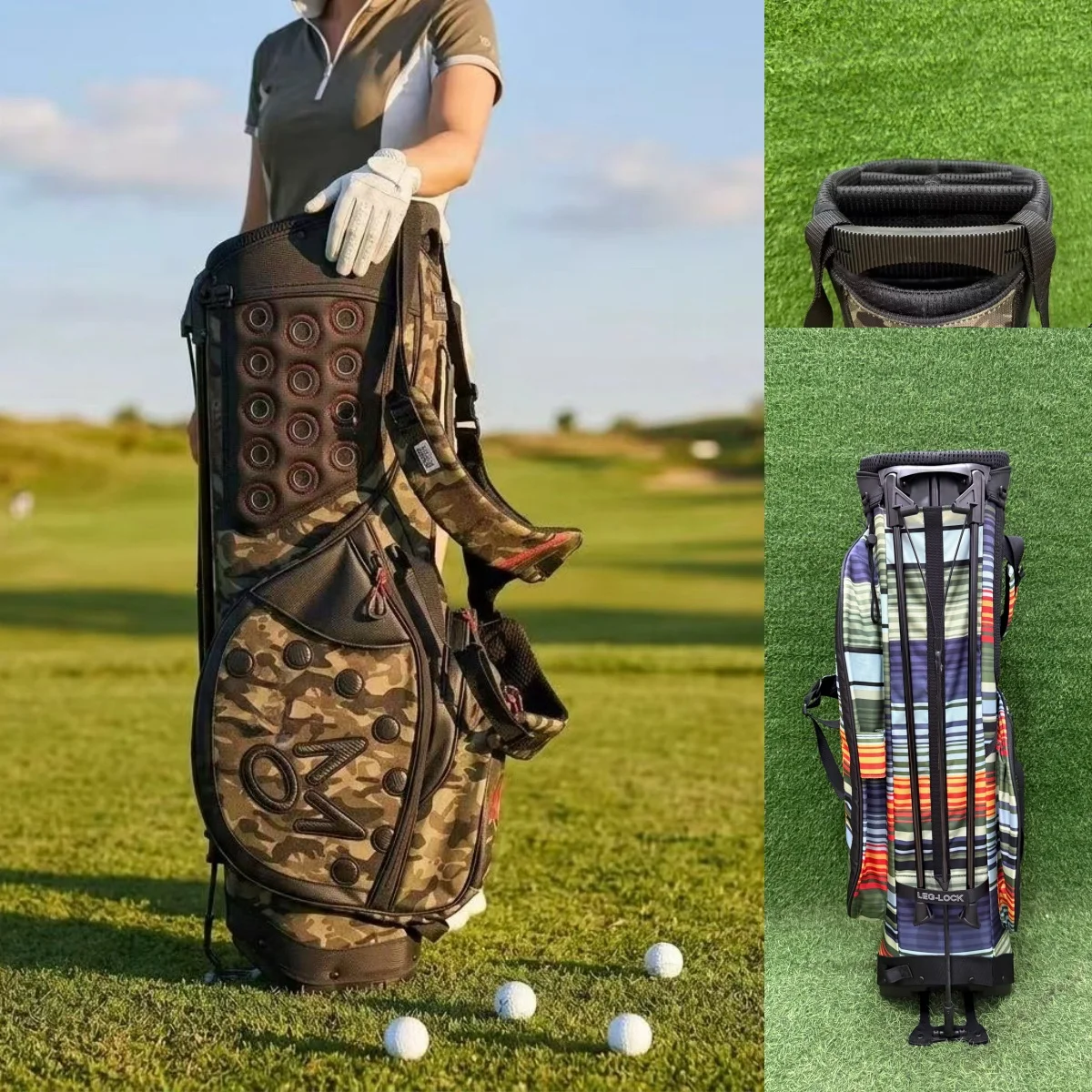 Bolsa de Golfe com Suporte - Golf Scorecard Holder avaliação e preço