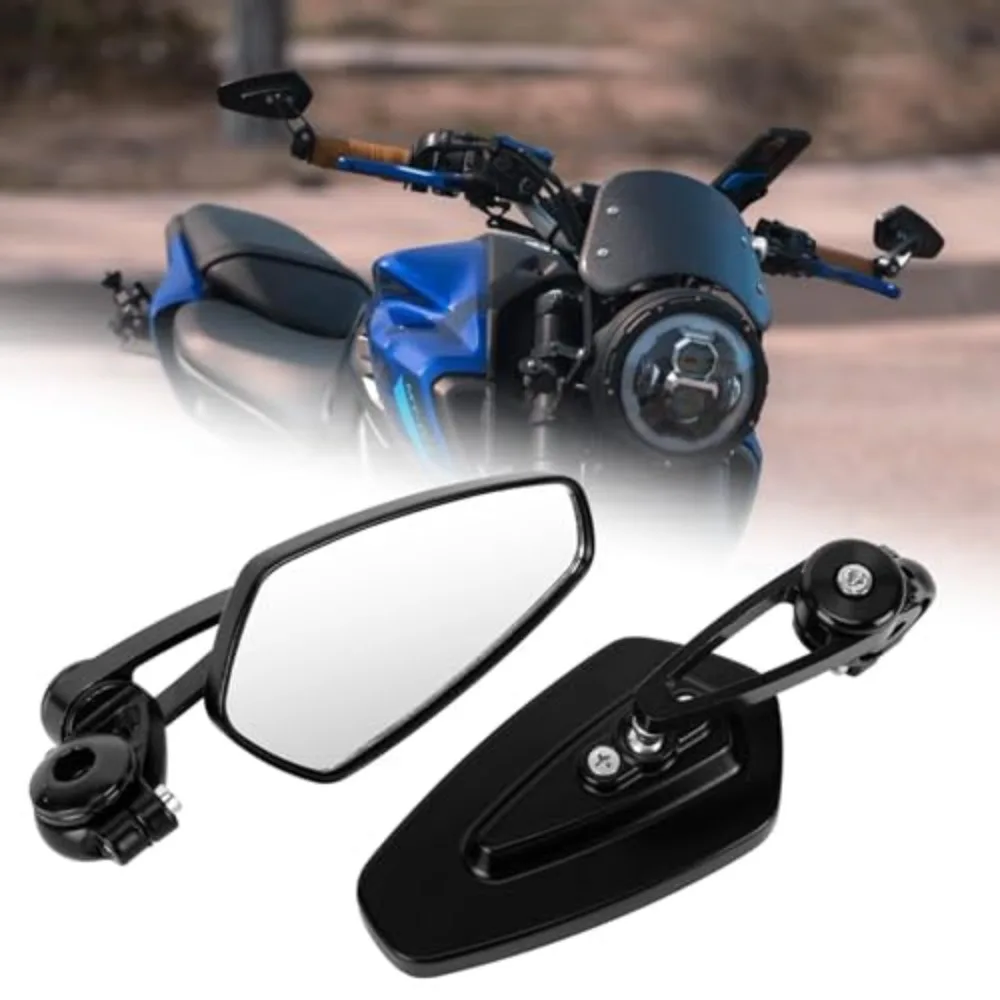 

Universal 7/8" 22MM Handlebar Motorcycle Mirrors for Yamaha MT03 MT09 for Kawasaki Z125 pro Z900 CRF250 Ninja 650 ZX10R