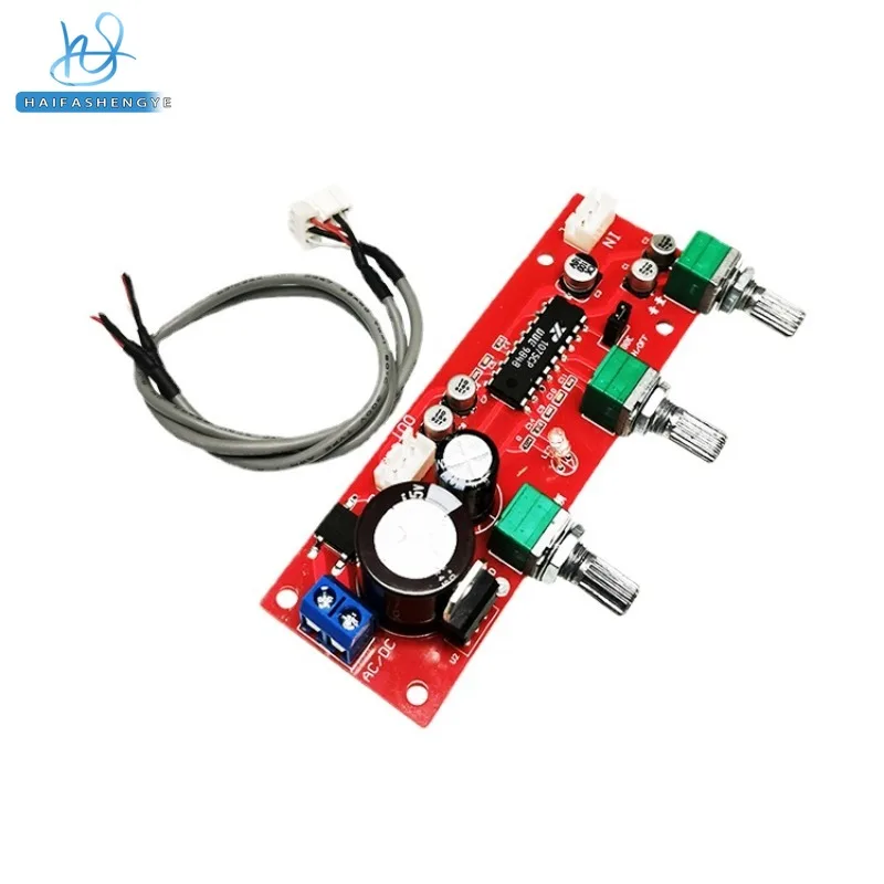 BBE Tone Board Front Stage Board XR1075 Chip Exciter Board for High and Low Bass Adjustment DC Dual Use