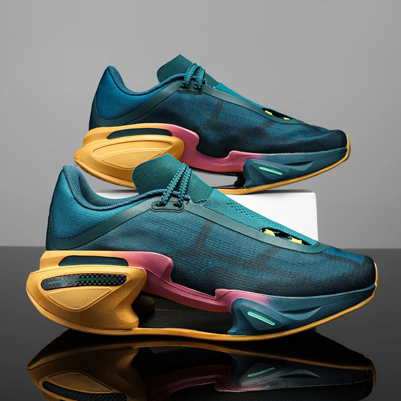 2025 ホット販売スポーツシューズ男性女性白緑ランニングメンズシューズ高級ブランドスポーツトレーナーカップルのための抗スリップスニーカー