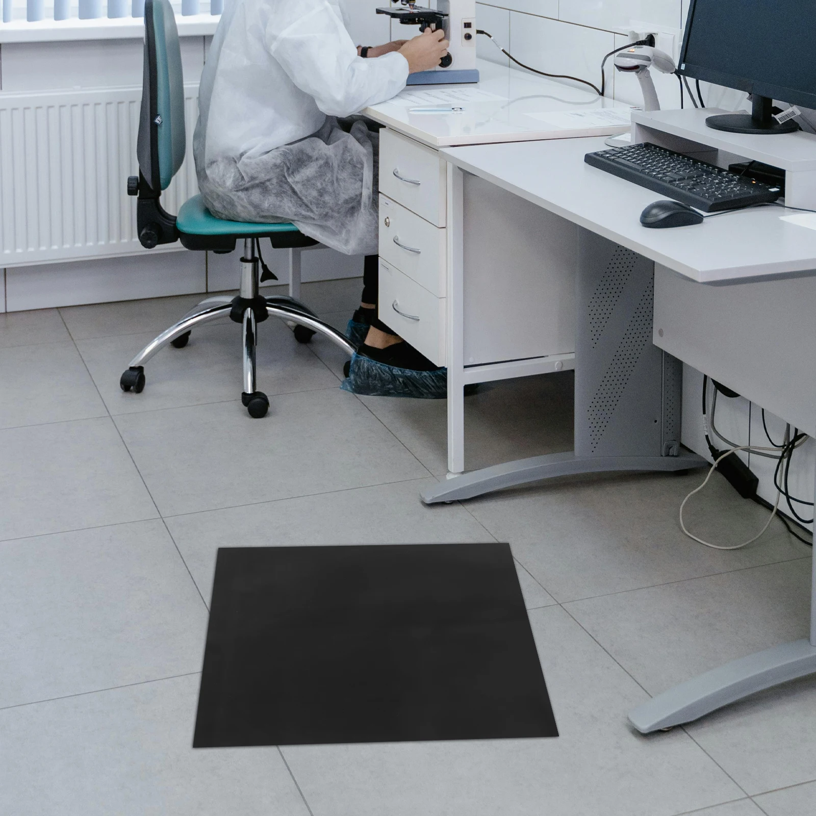 

Insulated Rubber Plate High Voltage Mat Waterproof Anti Slip Pad Wear Resistant Vibration Cushion Heat Protected