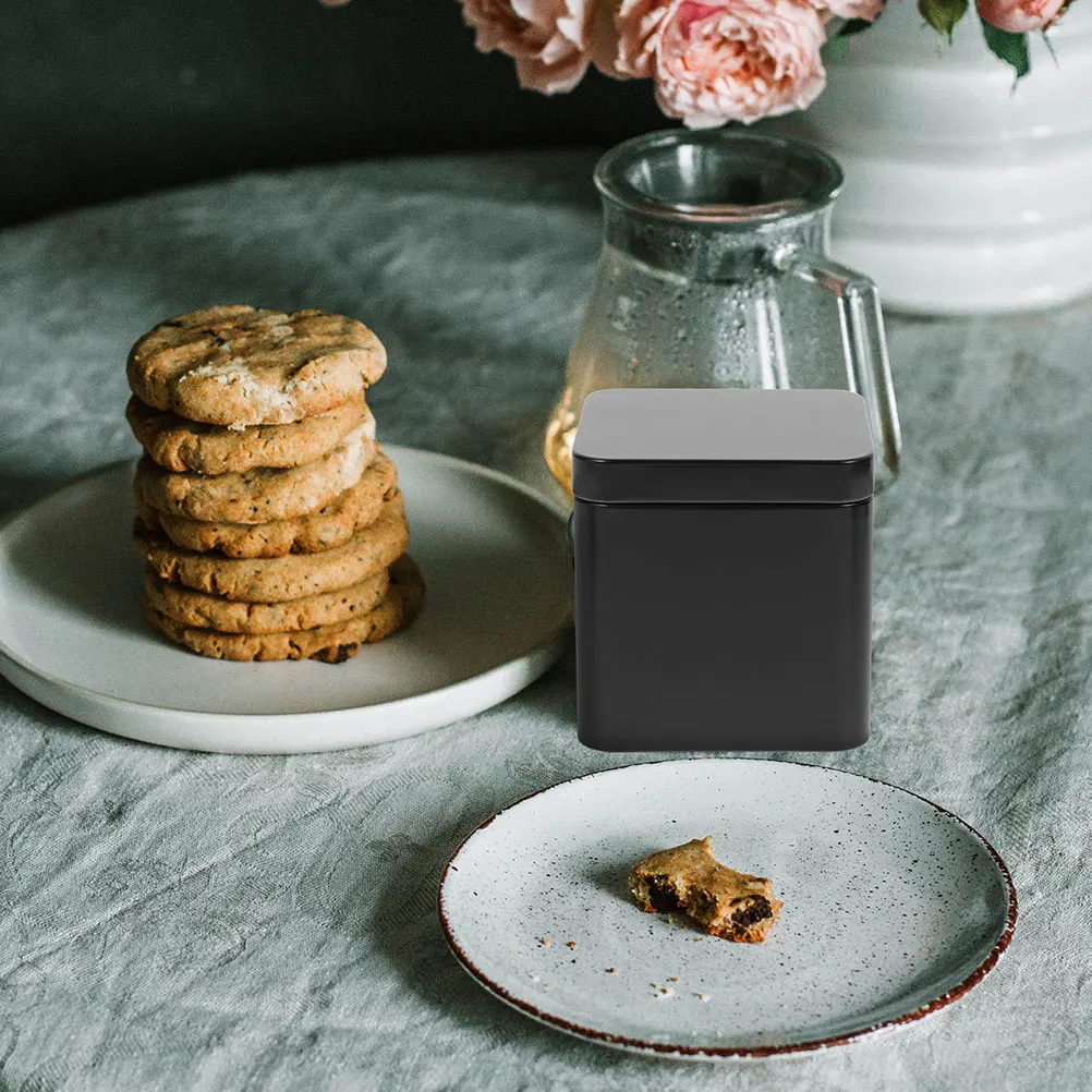 

10pcs Portable Metal Tin Box Airtight Storage Can with Lid Small Tinplate Holder for Jewelry Candies Wedding Lightweight