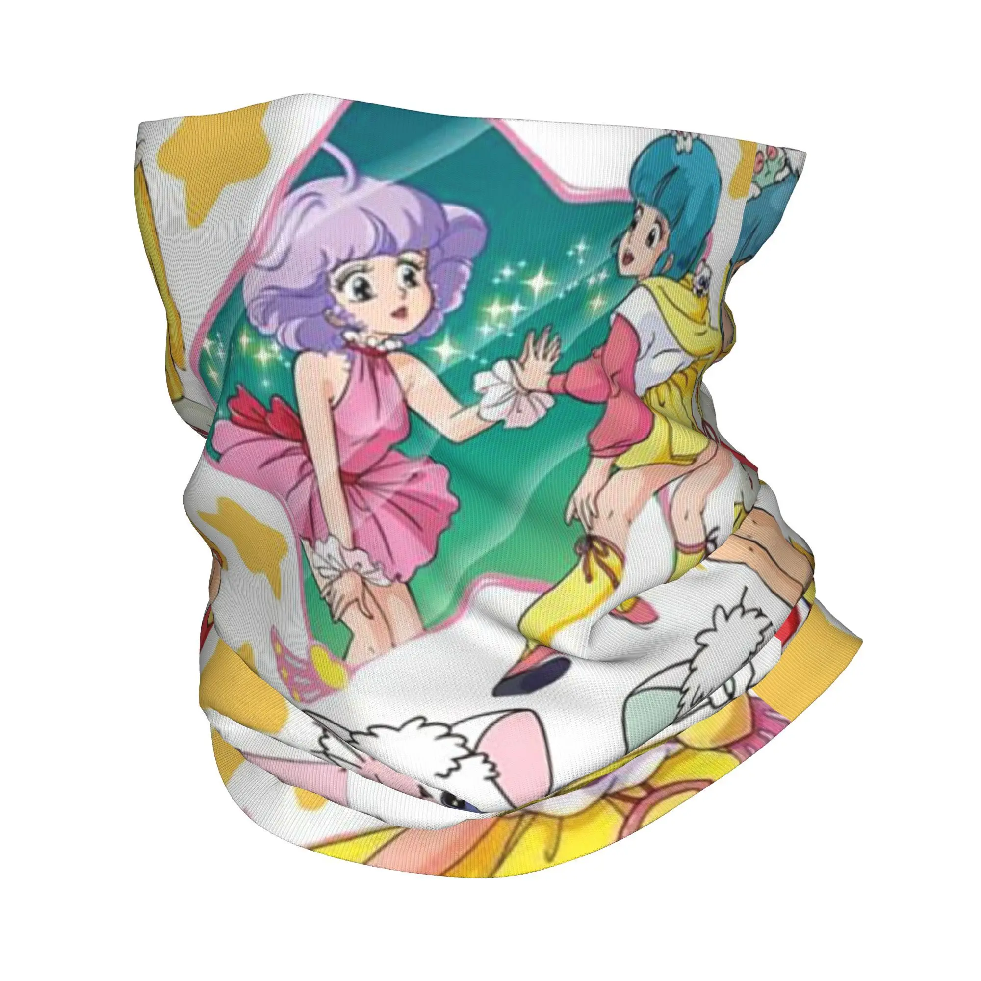 

Creamy Mami Japanese Anime Bandana Neck Gaiter Printed Mask Scarf Multifunction Cycling Scarf Riding Unisex Adult Windproof