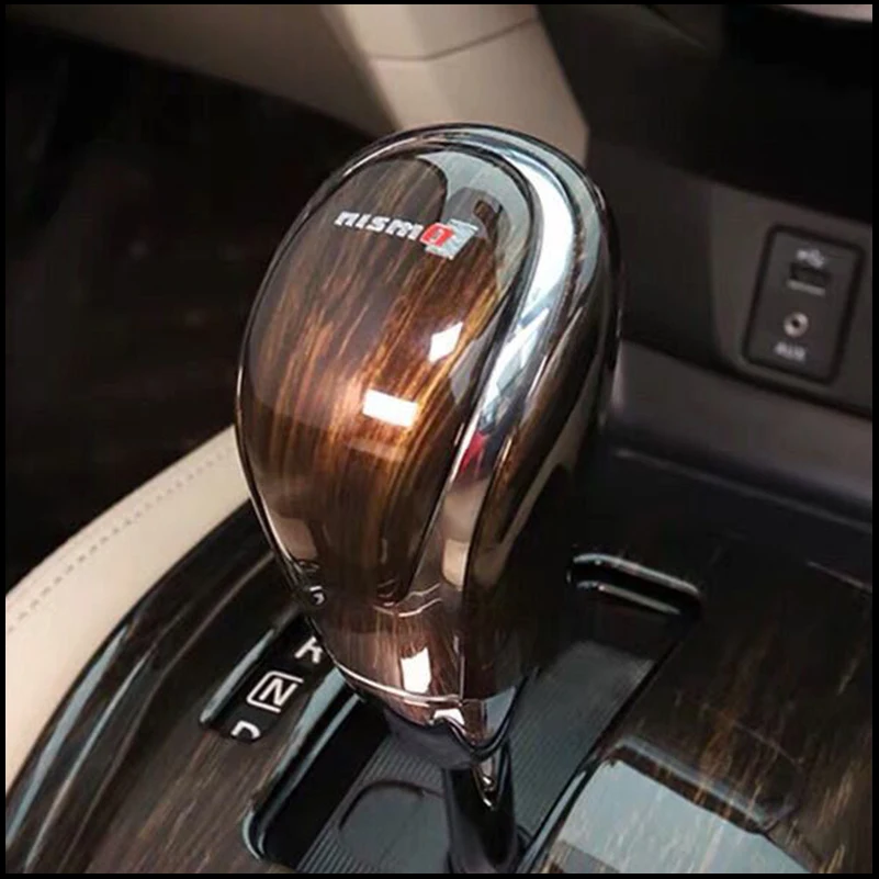 Car Styling Gear Shift Lever Knob Cover Sticker Trim Decoration For Nissan X-trail XTrail T32 Rogue 2014-2020 Auto Accessories