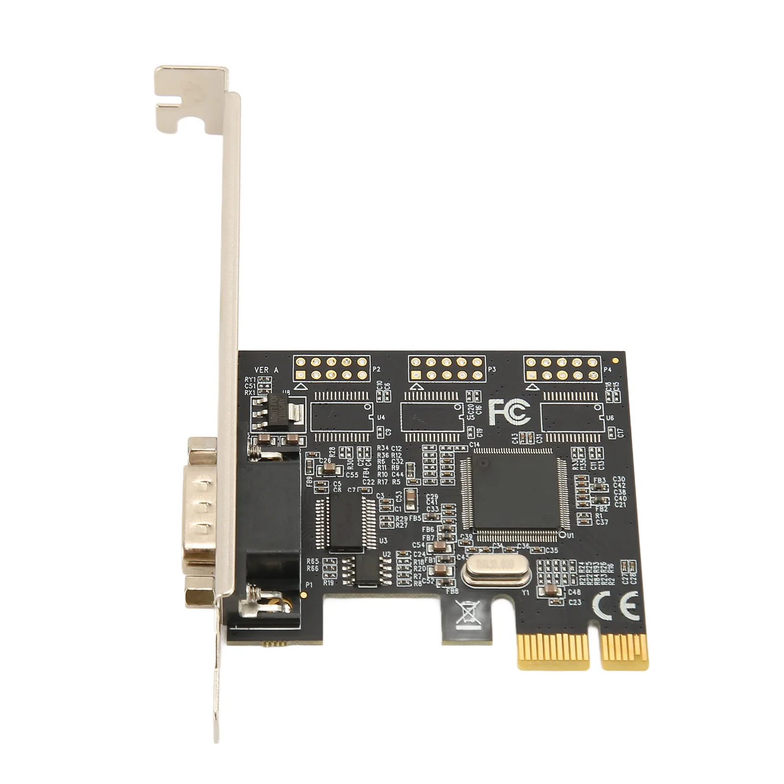 

Профессиональный адаптер PCIe X1 RS232, однопортовый конвертер PCI Express в RS232 для Windows, Linux, DOS