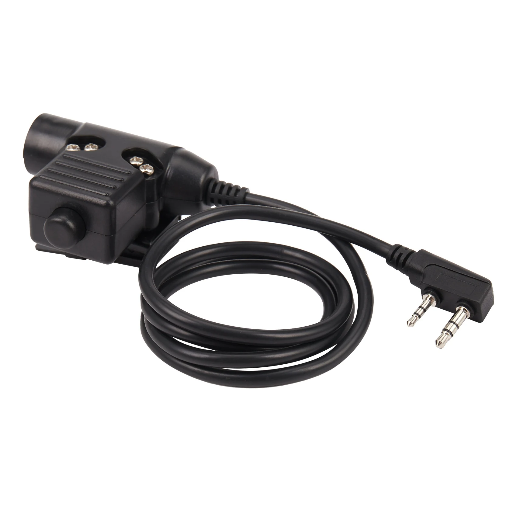 24-Hour Delivery U94 PTT Cable For Z Tactical Bowman Elite II HD01 HD02 HD03 Headphone For Kenwood's UV-5R UV-GT-Retevis Ham Rad
