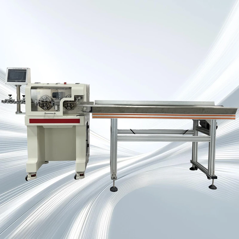 Twx-908 Fully-Automatic Electric Cable Metering Cutting & Stripping Machine For 3-10mm Diameter 2-8 Core Wires