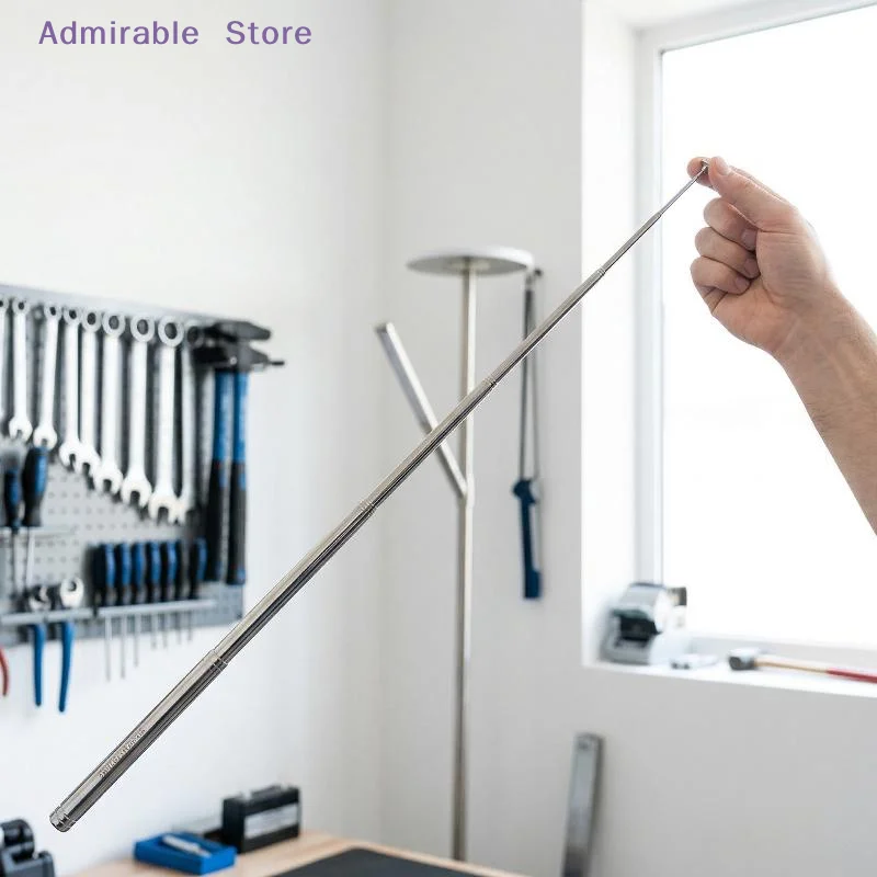 wFM AM Radio Antenna 140 cm 10 Section Adjustable Telescopic Design for Strong Signal Home Office Use