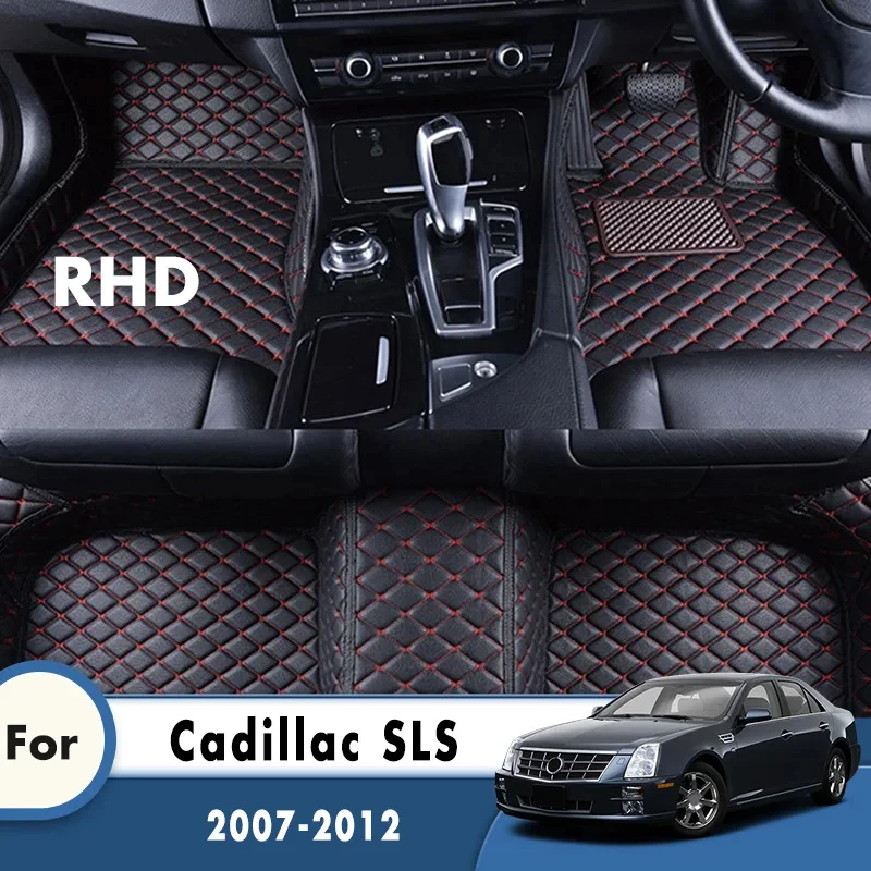 Car Floor Mats For Cadillac SLS 2012 2011 2010 2009 2008 2007 Carpets Custom Styling Auto Interior Custom Foot Waterproof