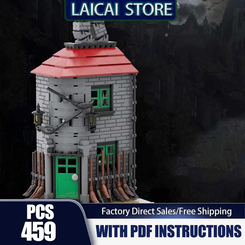 

Популярная HP киномодель Moc, строительные блоки, модульная метла, магазин, модель, технология, кирпичи, сделай сам, сборка, игрушки, подарки для заключения