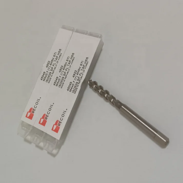 

Recoil Tools Insert Taps M4x0.7(Y)4H5H STI Tap Part Number 45049 Brand New