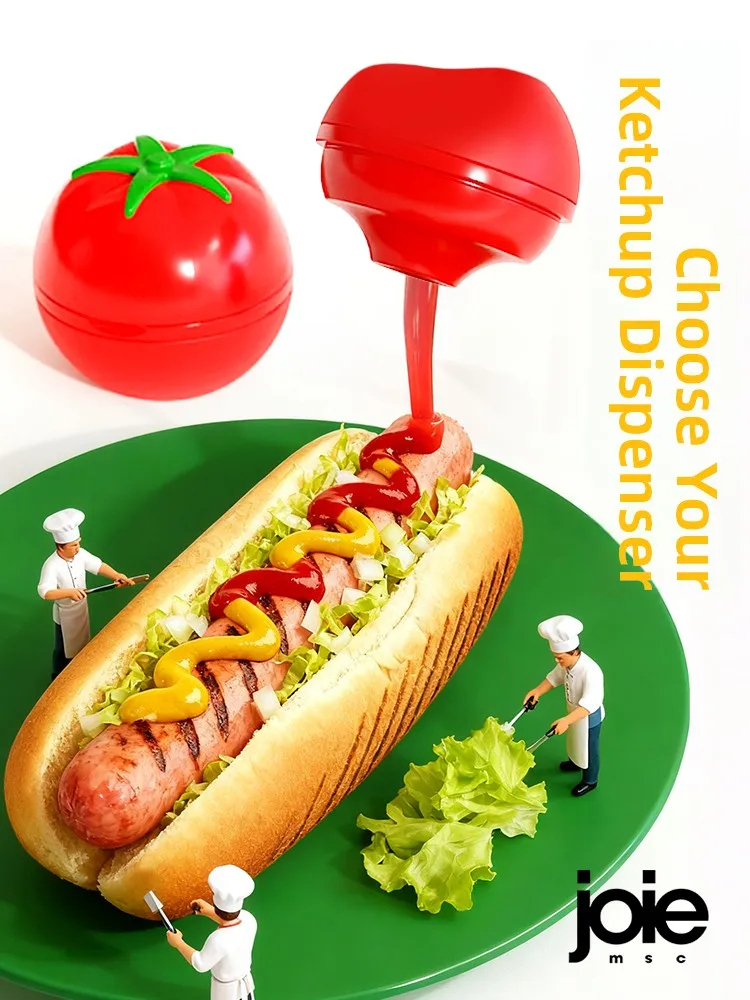 Portable  Squeezy Sauce Bottle for Salad Dressing Jam Soy Sauce Honey Kitchen Storage Jar Non- Silicone Dispenser