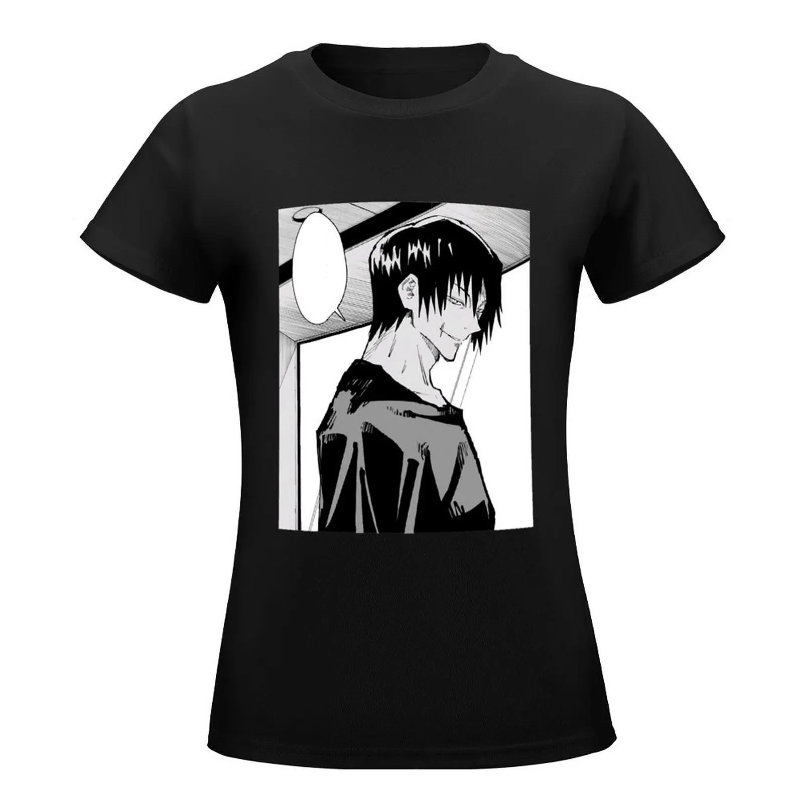 Toji tilt angle T-Shirt anime customs design your own t shirt for Women