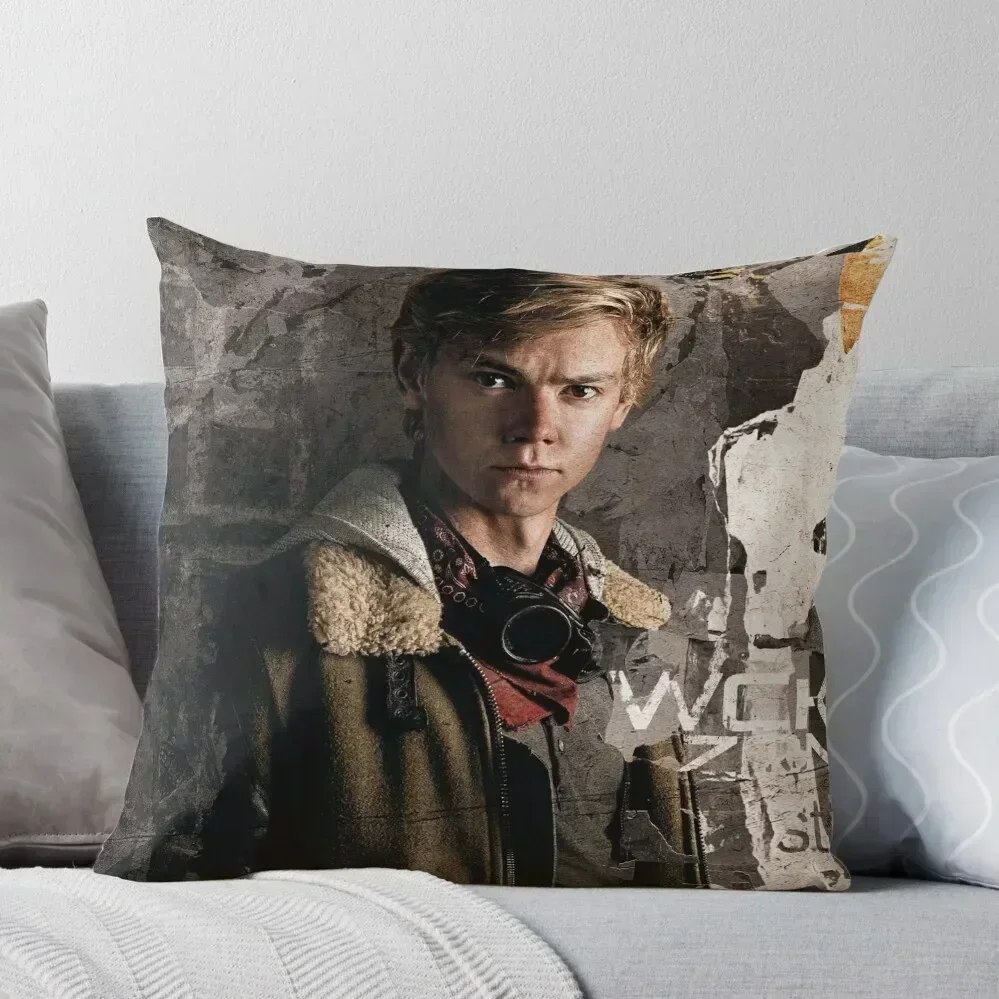 

Newt - Maze Runner: The Death Cure Throw Pillow Embroidered Cushion Cover Luxury Pillow Cover sleeping pillows pillow