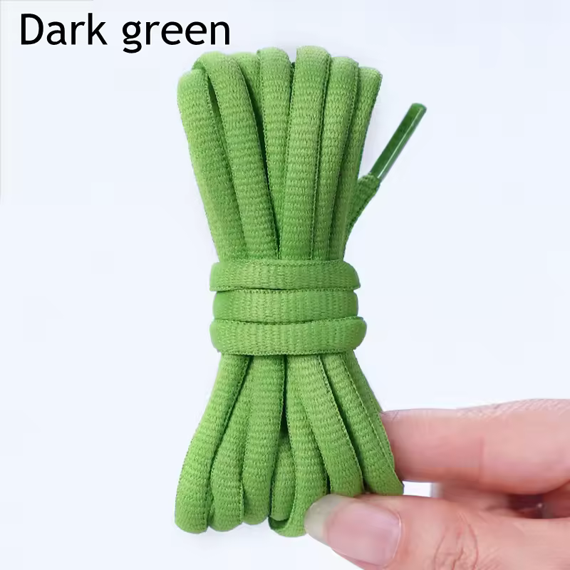 1Pair Oval Shoe Laces Half Round Athletic Shoelaces for Running Sneakers Laces Shoes Strings Durable without Fading Shoelace - Image 12