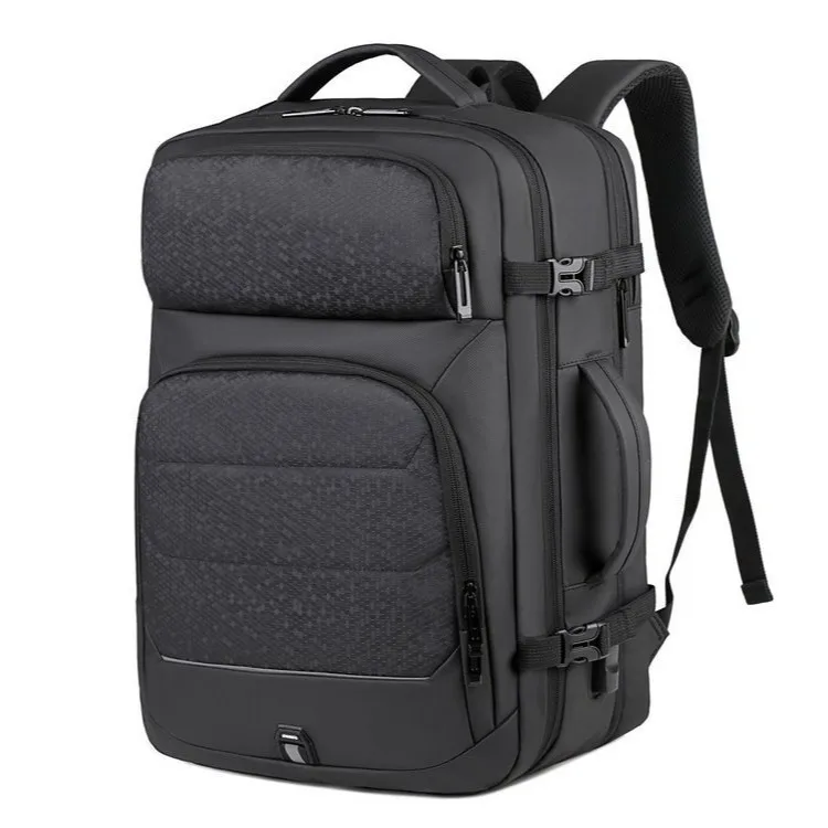 Expandable Laptop Backpack Men Premium Large Capacity Business Travel Commuter Casual Daypack Outdoor Rucksack
