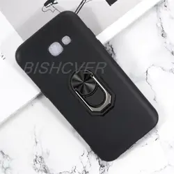 Magnet Case For Samsung Galaxy A5 2017 A520 A520F Shockproof Soft TPU Silicone Cover For Galaxy A5 2017 Case With Ring Holder