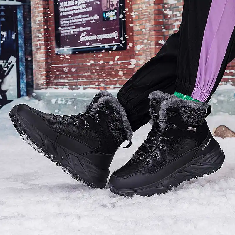 

Plush Thick Bottom Flat Shoes Women Walking Sneakers Retro Red Boots For Woman Sport Top Grade Character Nice Footwears New