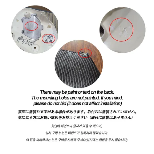 Imagen 2 del producto Cubierta de faro delantero de motocicleta en material ABS compatible con Honda NAVI 2022 2023, negro