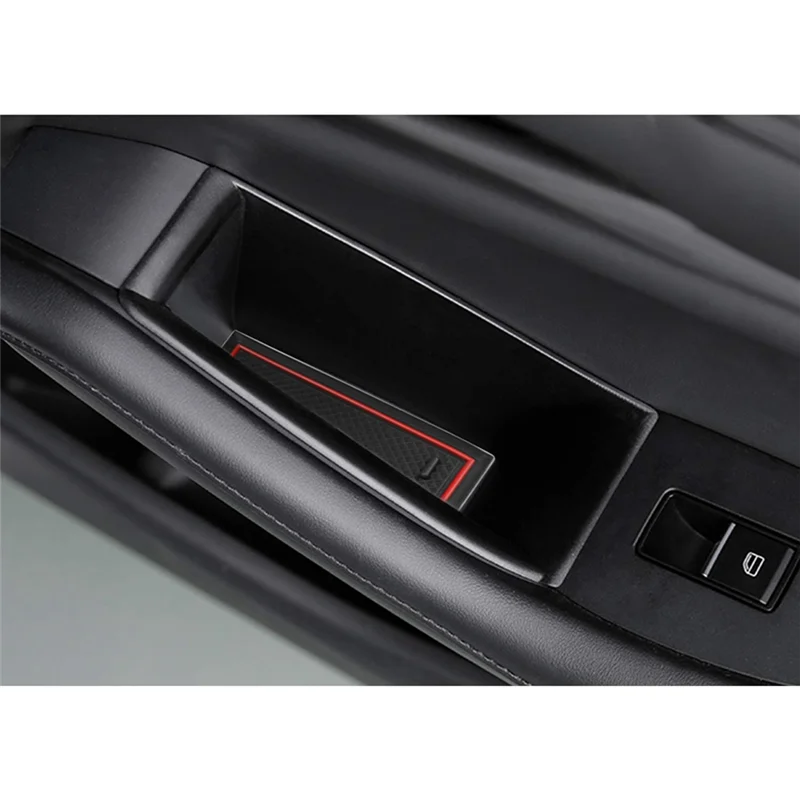 

A77T-Car Door Side Storage Box For Mazda CX-30 2020-2024 LHD Door Handle Organizer Accessories Front Door