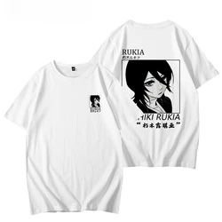 Anime Bleach Oversized T Shirt Women Men Kurosaki Ichigo Zaraki Kenpachi Kuchiki Rukia Inoue Orihime Short Sleeve Graphic Tees