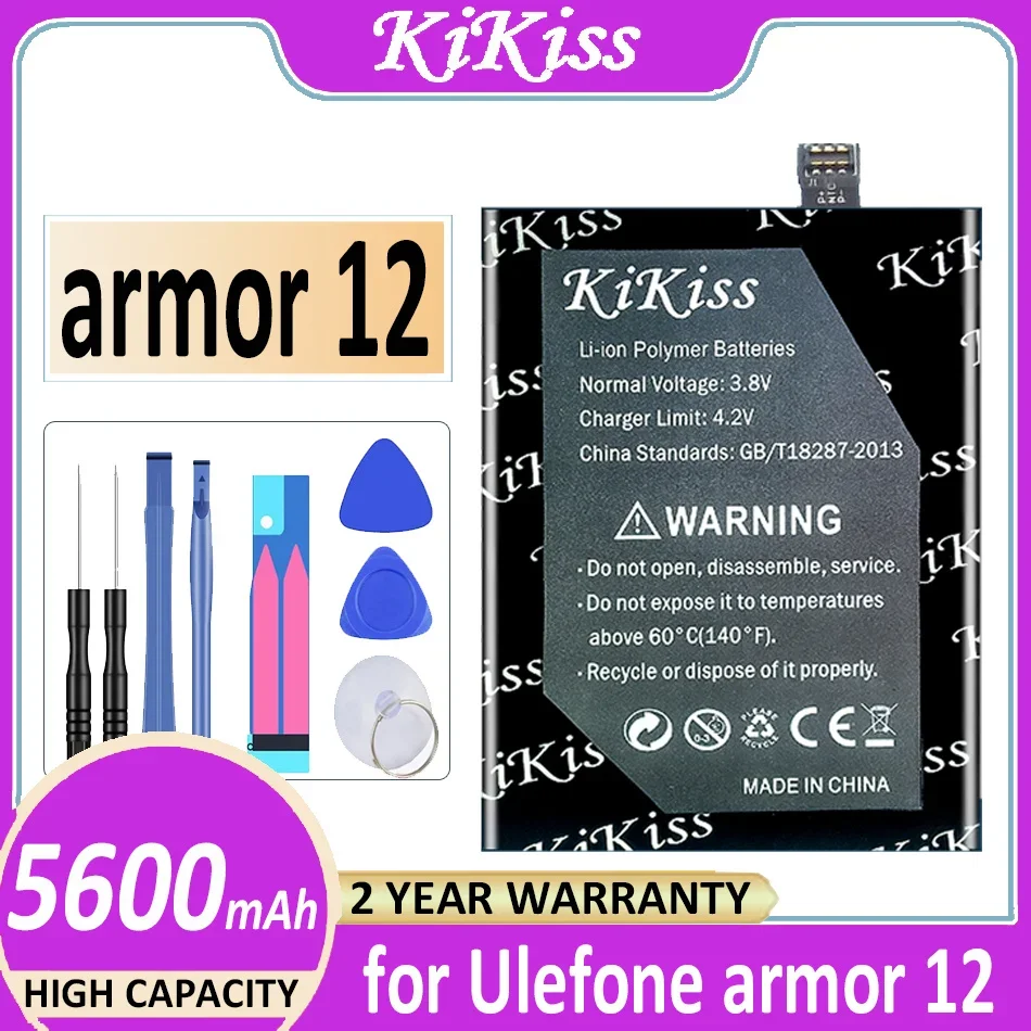 

Аккумулятор KiKiss Armor 12 (5002) 5600 мАч для Ulefone armor12 Bateria