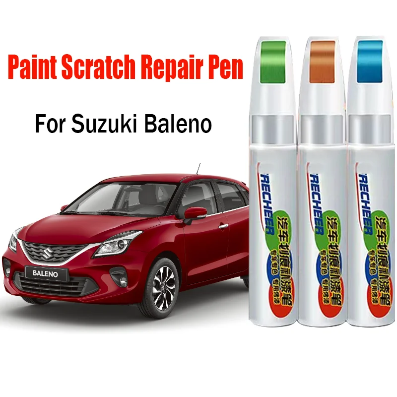 Car Paint Scratch Repair Touch-Up Pen for Suzuki Baleno Paint Scratch Remover Car Paint Care Accessories