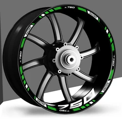 For Z750 z750 z 750 Z 750 Motorcycle Wheel Sticker Rim Stripe Decal Waterproof Tape Reflective Accessories