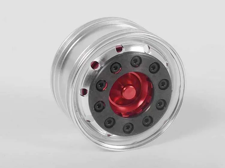 JDMODEL JDM-41 1/14 RC Tractor Truck Metal Front Wide Wheel Hub S-Style Bearing Version