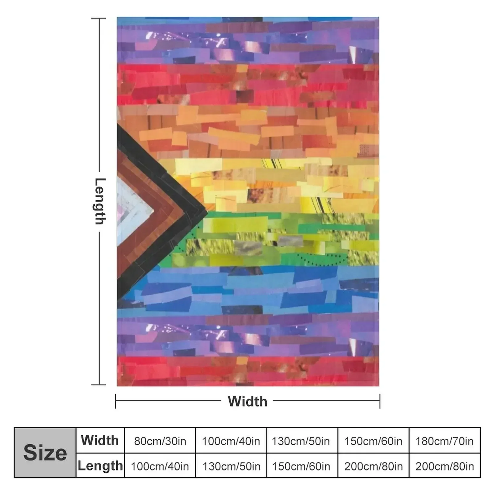 Inclusive Pride Flag Throw Blanket Comforter Bed linens Luxury St manga Flannel Decorative Sofas Blankets