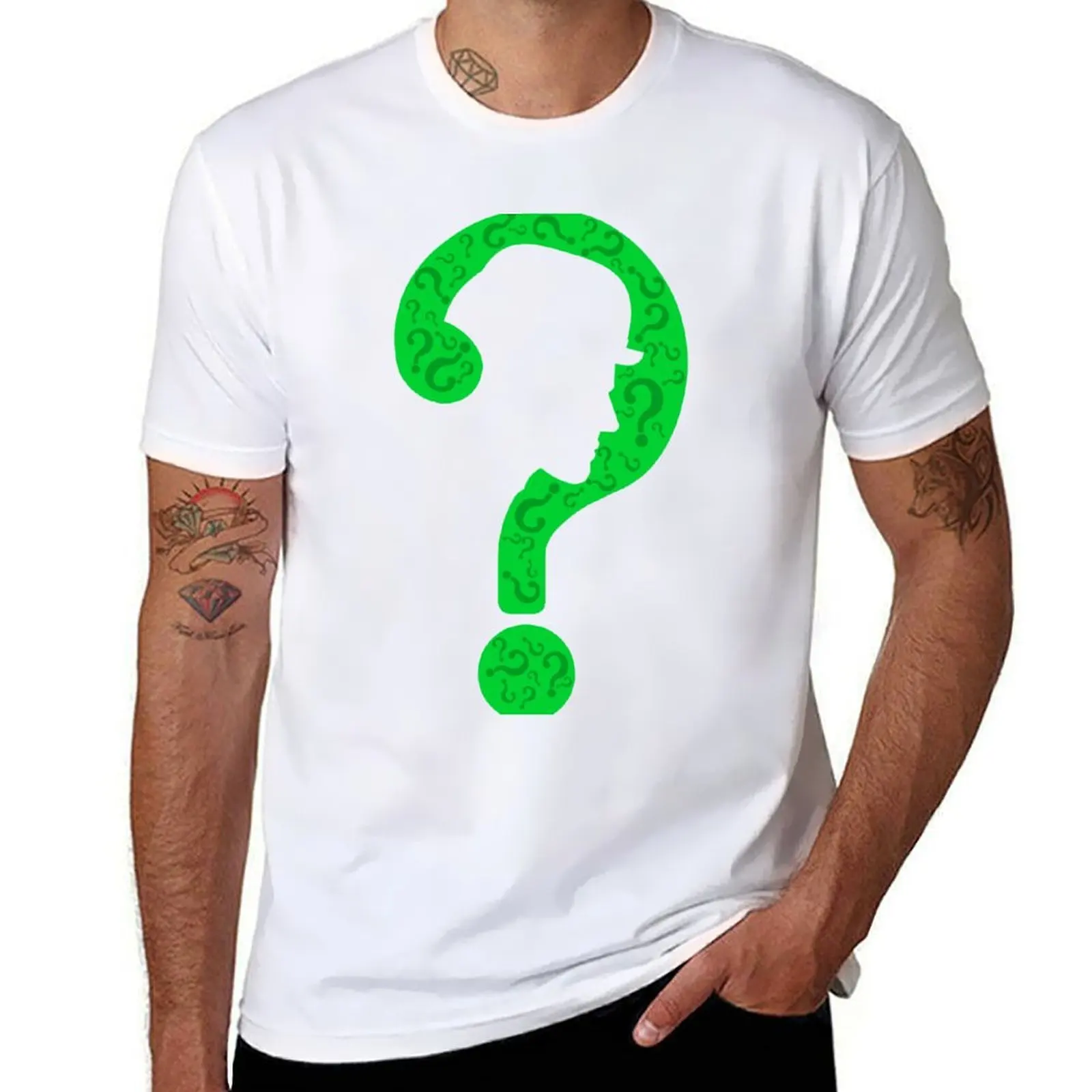 

The Riddler  T-Shirt man t shirts for men cotton t shirts man 100% T-Shirt