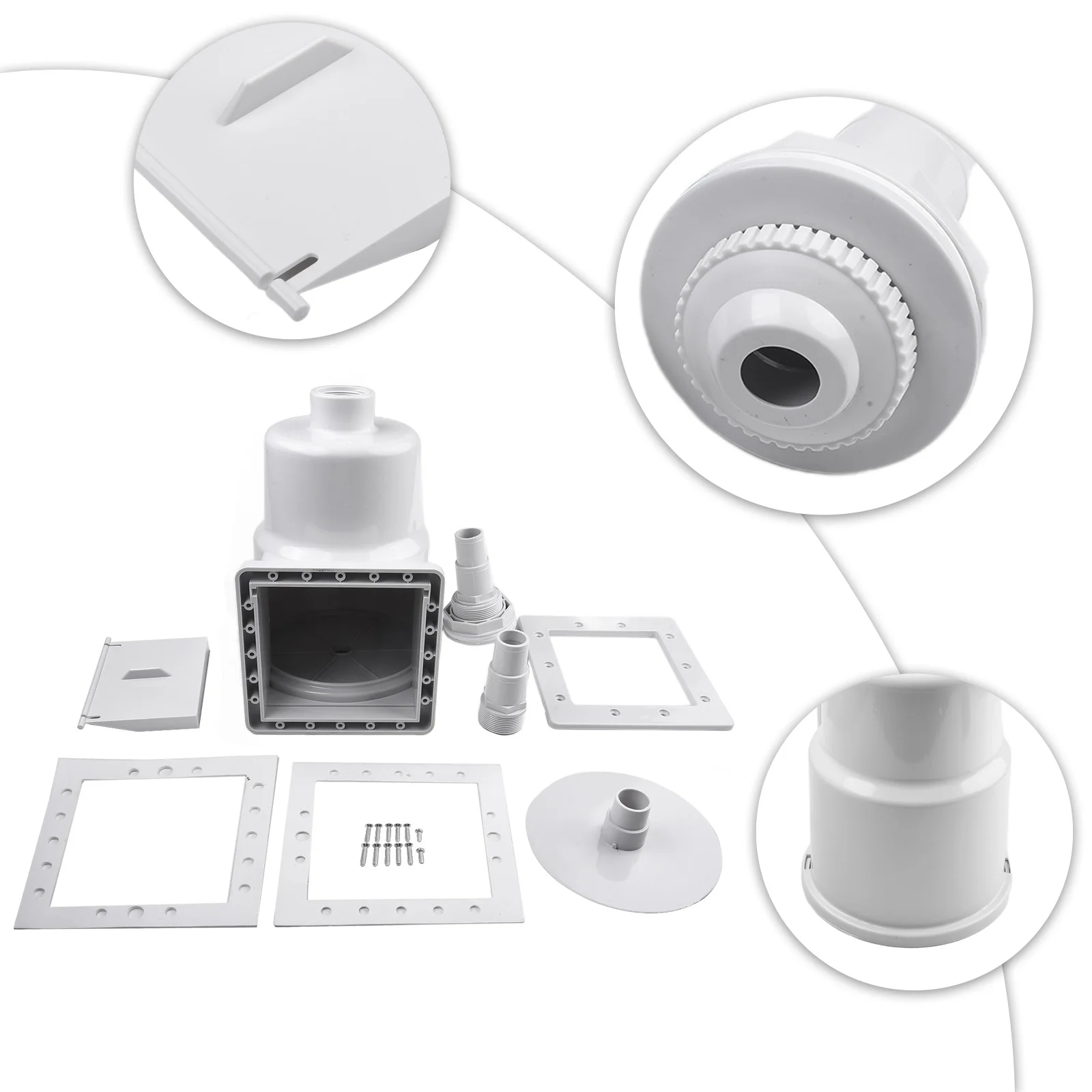 

Top Cover Skimmer Body Above-Ground Fittings Accessories For Dyna-Skim For Hayward For SP1091LX Swimming Poll Supplies