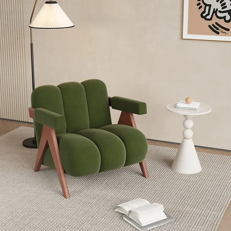 

#*a forWhite Stretch Sofa Chair Girl Comfortable Lounge Floor Sofa Chair Small Single Muebles Para Salas Modernos Home Furniture