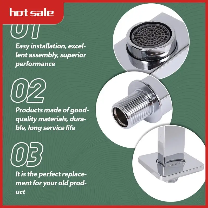 

A25I-Brass Wall Mounted Bathroom Tub Spout Square Tub Spout Faucet Spout