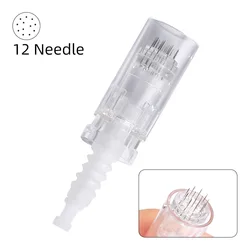 5pcs N2 M5 M7 E30 Derma Pen Needles Bayonet Slot Microneedling Nano Cartridges 12Pins For Skin Hair Care