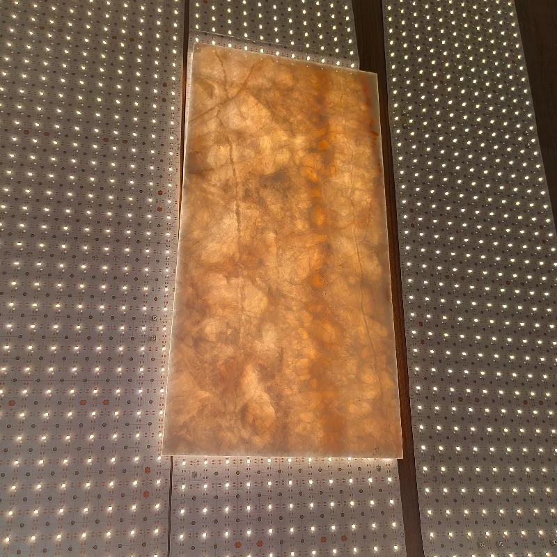 Professional 24V dimmable LED backlight panel for marble, agate retail display counter ceiling LED light panel