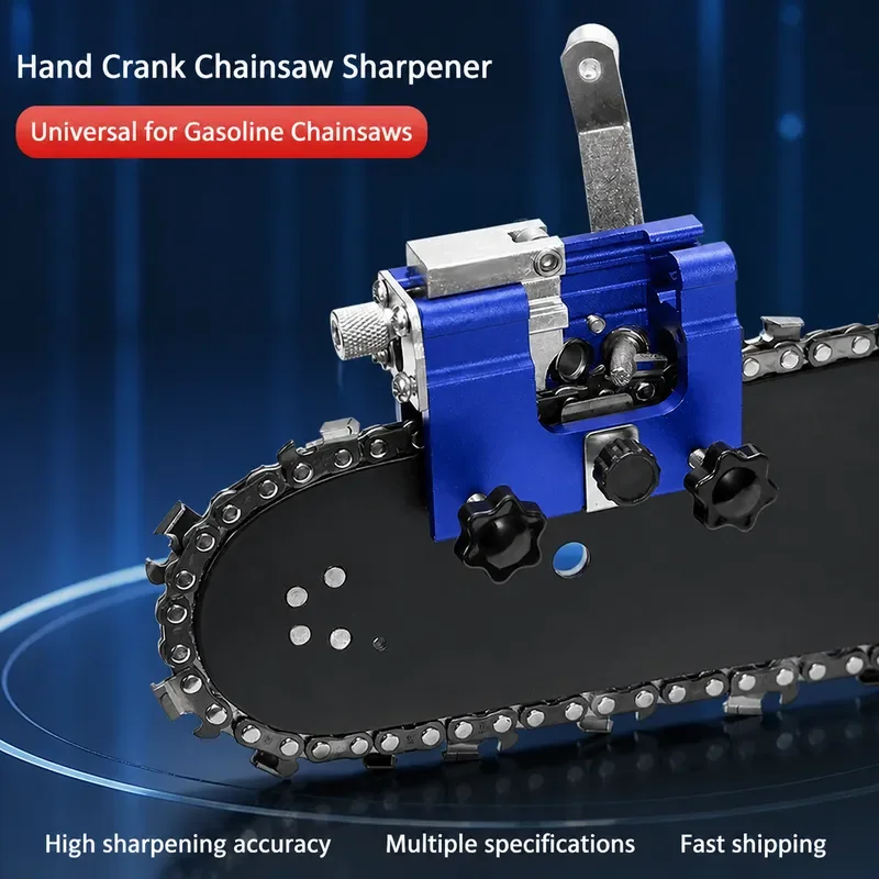for Hand Chain Grinder Hardware Power Tools Grinding Chain Portable Household Manual Chainsaw Grinding Edge Chain Grinding