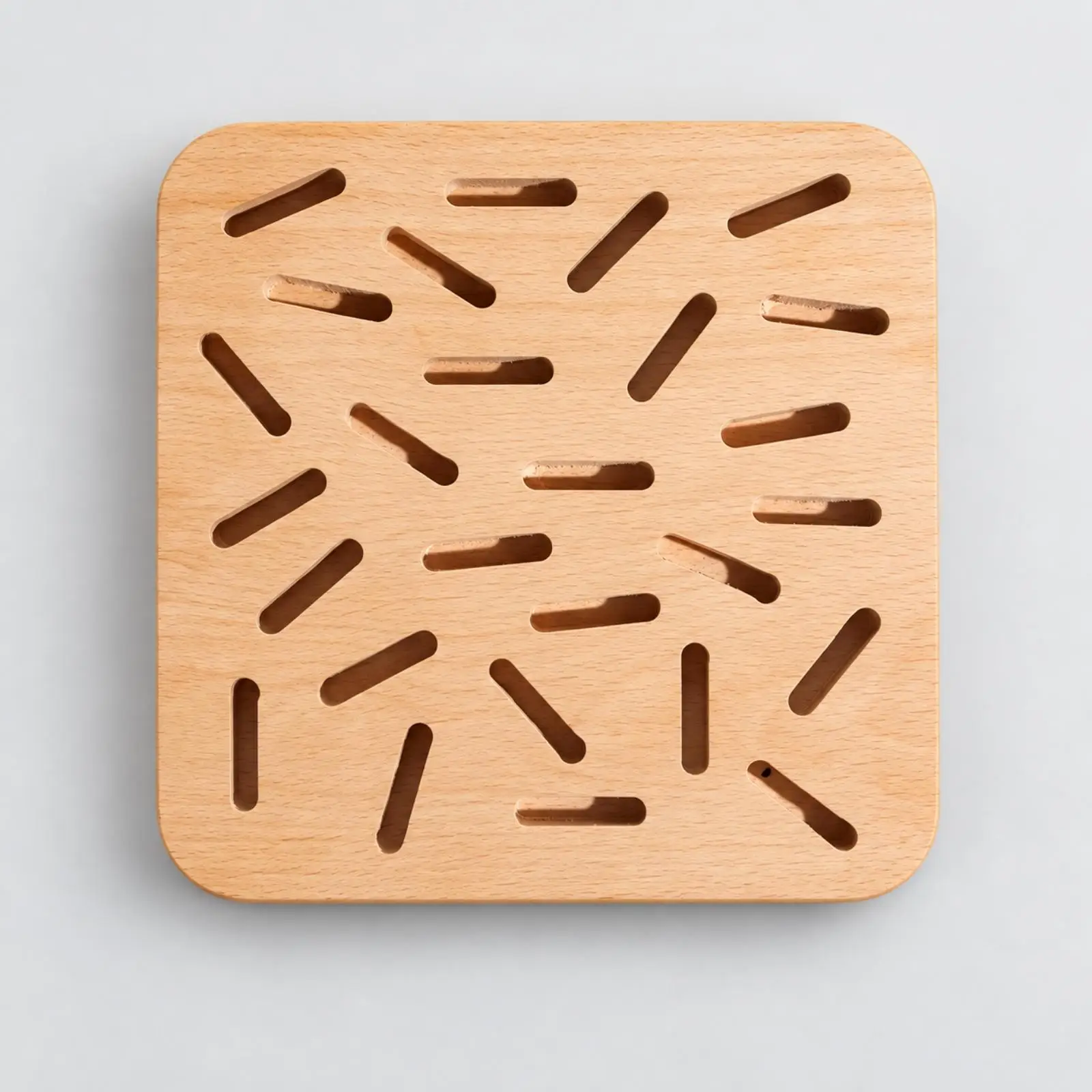 Square Jewelry Display Tray with Rounded Corners 15 Cm Jewelry Display Tray with Rounded Corners Compact Flat