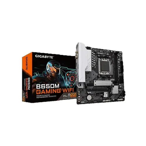 Imagen 2 del producto GIGABYTE B650M GAMING WIFI nuevo soporte para procesadores DDR5 M.2 AMD Ryzen serie 7000/8000/9000 Socket AM5 placa base