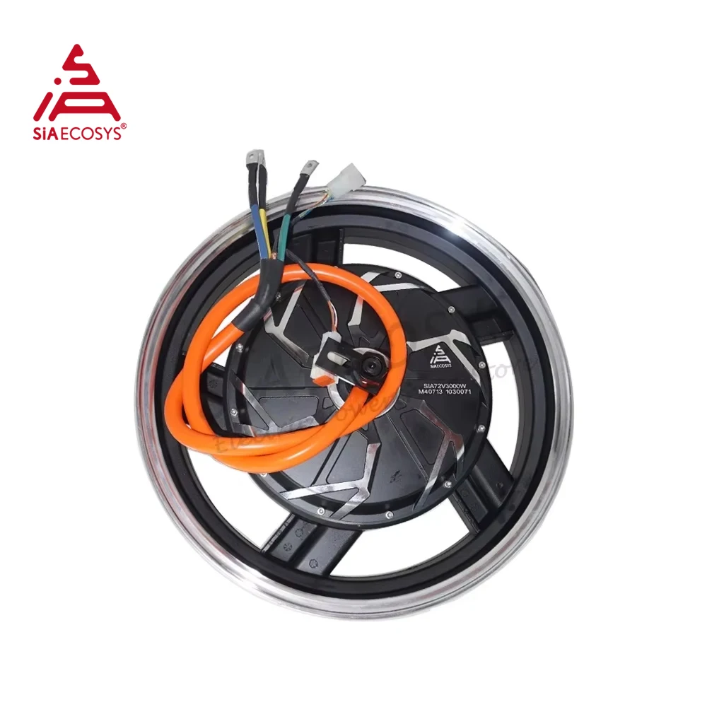 QSMotor 16*3.5inch 5000W QS260 V4 BLDC In Wheel Motor Dual Shaft Hub Motor For Electric Scooter/ E-Motorcycle