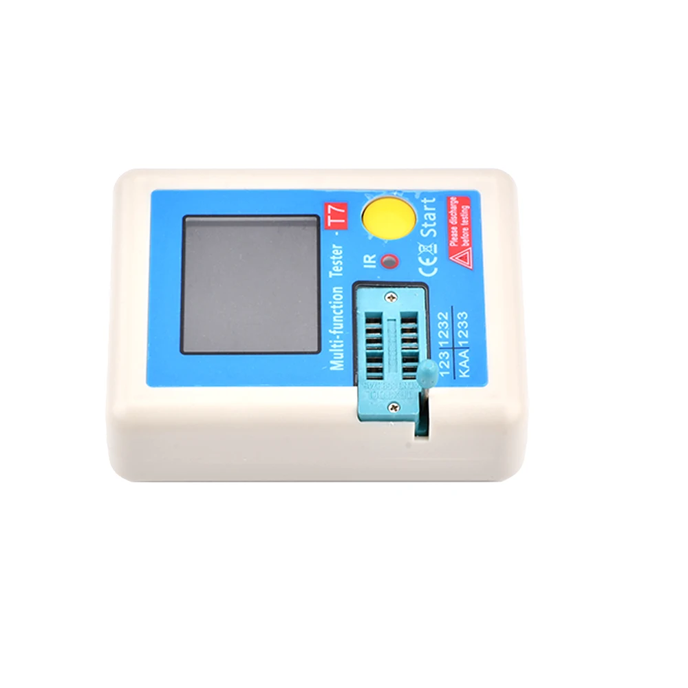 LCR-T7 Transistor Tester Tft Diode Triode Capaciteit Meter Lcr Esr Meter Npn Mosfet Ir Tester Elektronische Component Tool