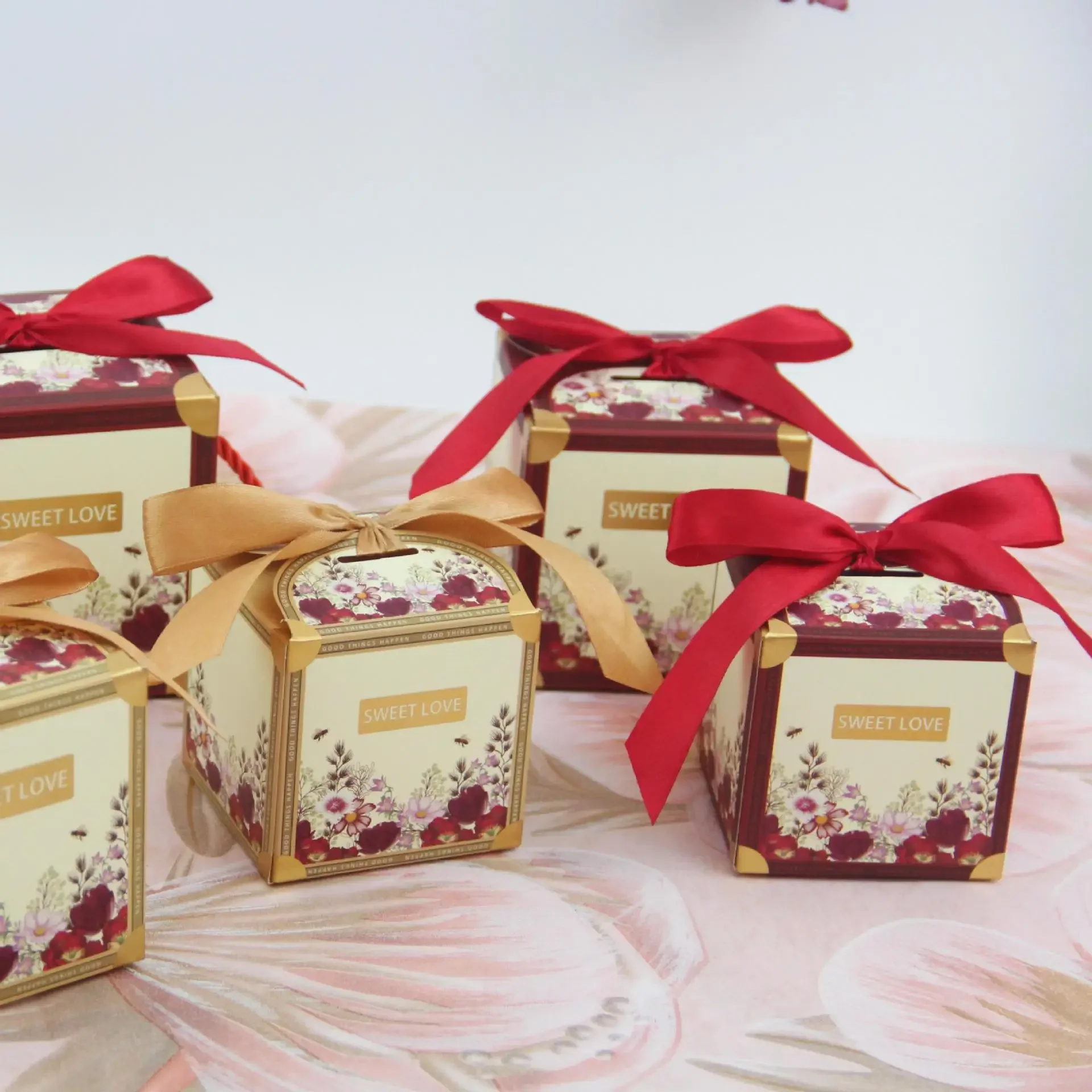 20/50 Pcs Of New High-End Wedding Candy Box, Wedding Baby Gift, Birthday Party, Luxury Gift Box