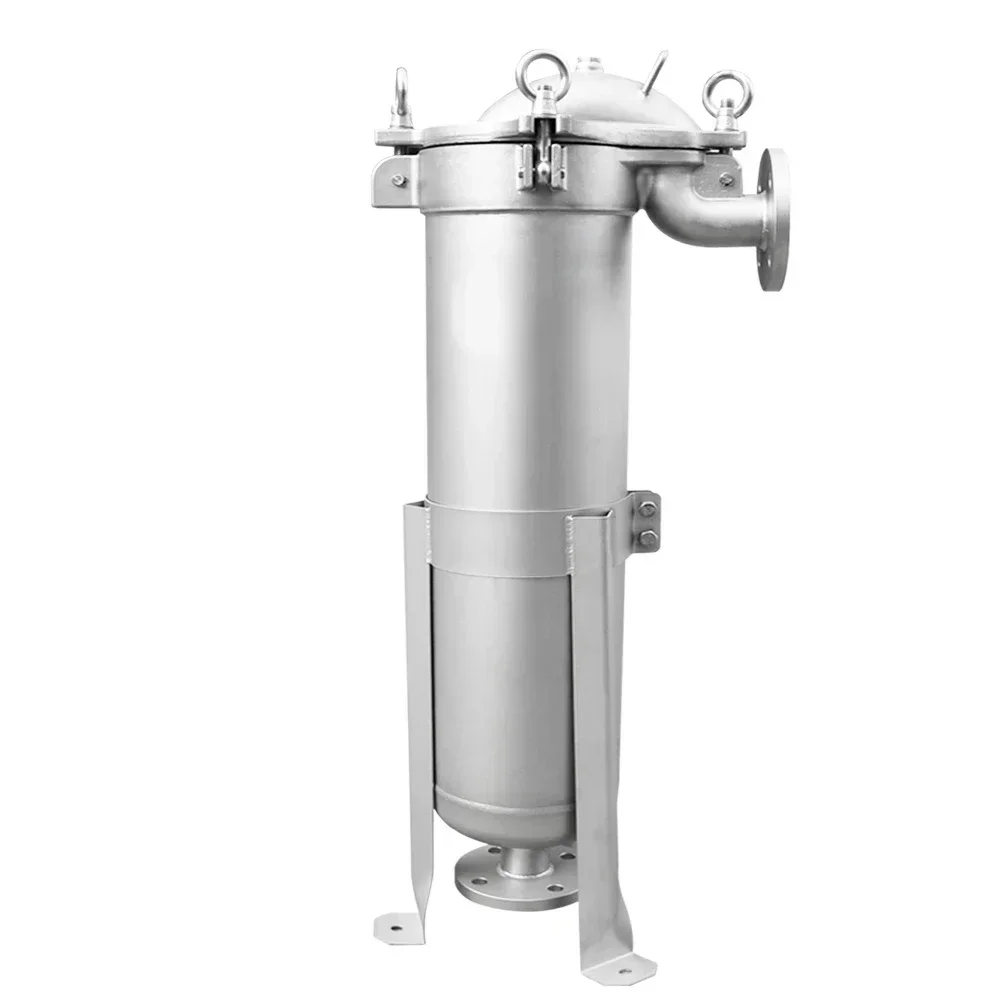 Stainless 304 Top Entry Single Bag Filter Housing Chemical Filter Machine