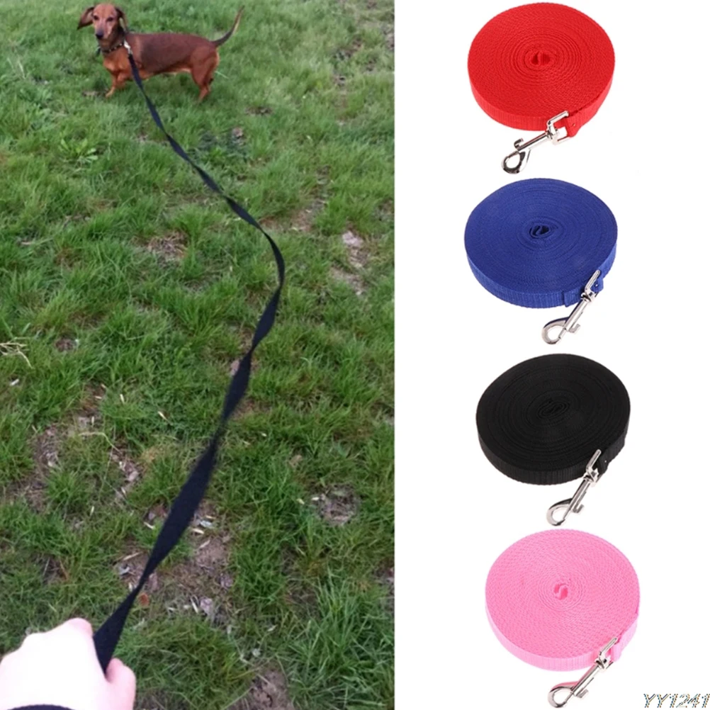 

Durable Pet Leash Dog Training Lead Long Heavy Duty Leash For Puppy Training Comfortable Release Collars