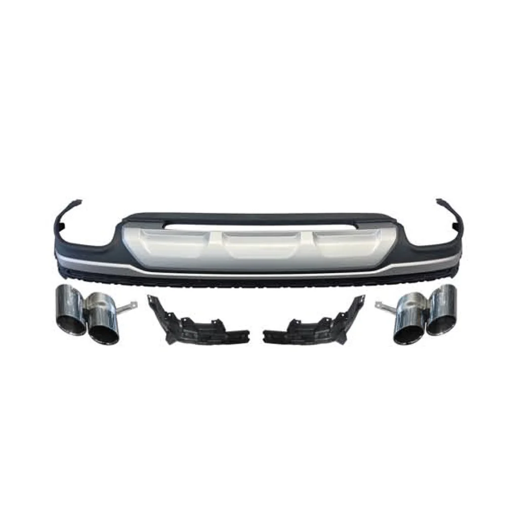 

Suitable for The 2020 Q7 has been changed to an SQ7 rear diffuser with a silver tip on the SQ7 rear lip, Suitable for A