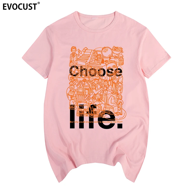 Choose Life Trainspotting Movie film Vintage T-shirt Cotton Men T shirt New TEE TSHIRT Womens unisex Fashion