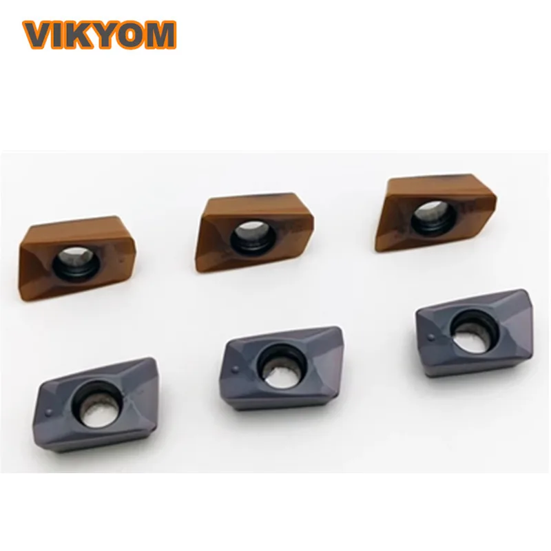 10 Pcs Fast Feed Milling Inserts Seco XOMX060204R-M05 XOMX10T308TR-M09 XOMX120408TR-M12 XOMX180608TR-M14 CNC Inserts