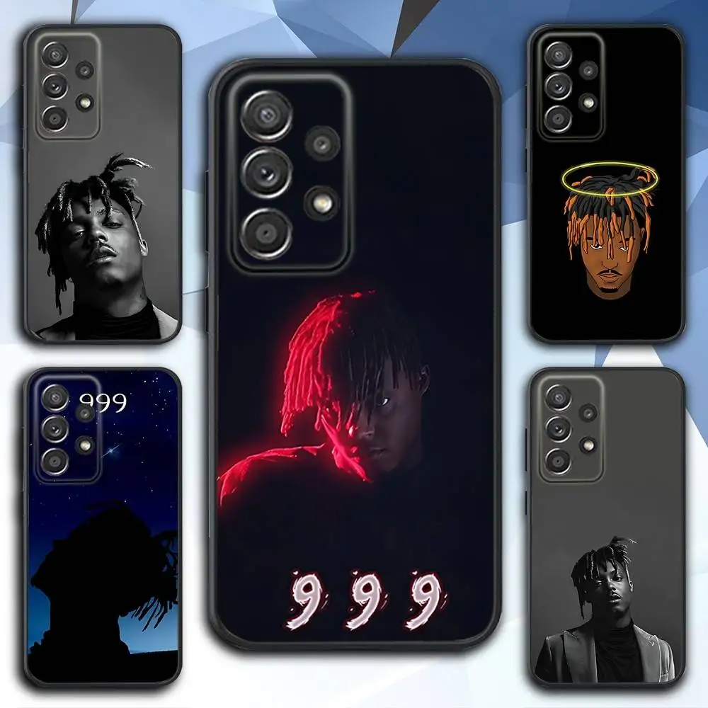 

J-Juice 999 W-WRLD Phone Case For Samsung S 25,24,23,22,30,21,10,9,Ultra,Plus,Lite,FE,4,5 G Soft Black Case