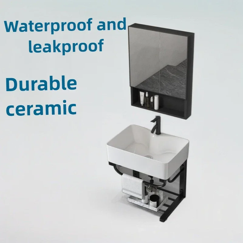 

Настенный держатель для умывальника в ванную комнату, комбинированный органайзер для туалета в малогабаритной квартире, простой треугольный стеллаж для хранения на балконе