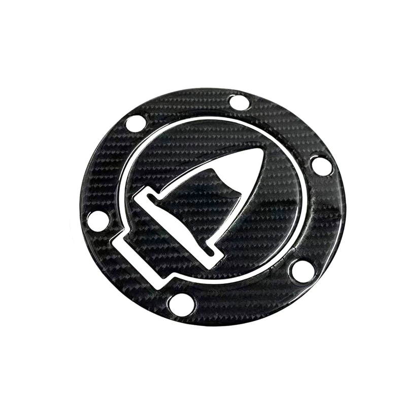 KTM Carbon Fiber Gas Cap Sticker - alternate angle
